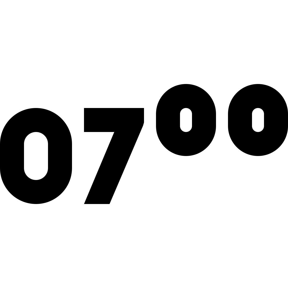 material two tone style 07:00 icon