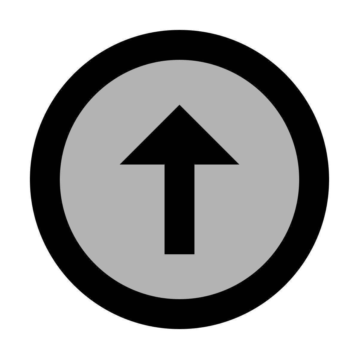 material two tone style 向上2 icon