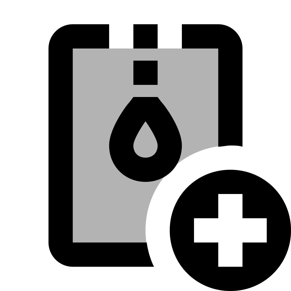 material two tone style crea archivio icon