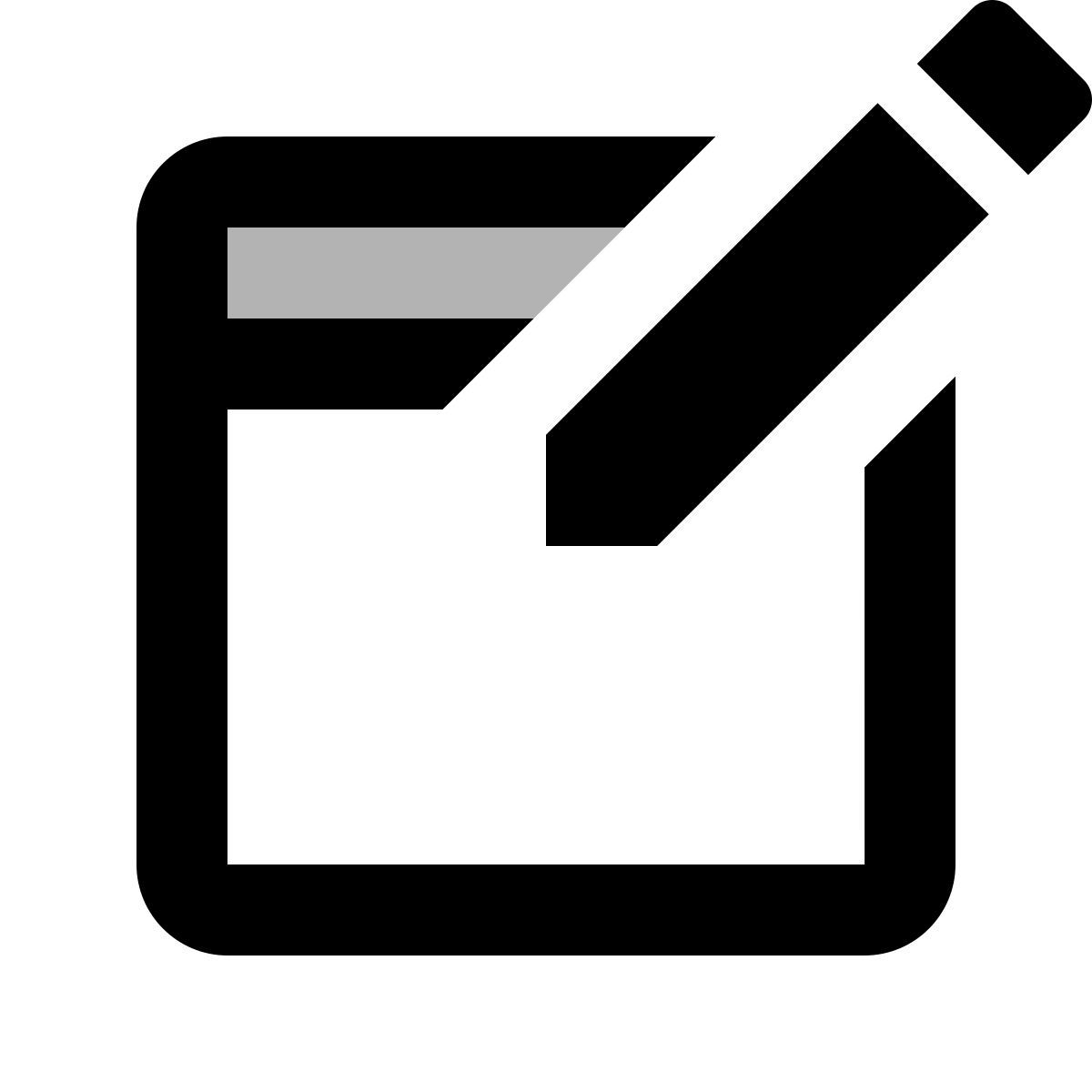 material two tone style 새로 만들기 icon