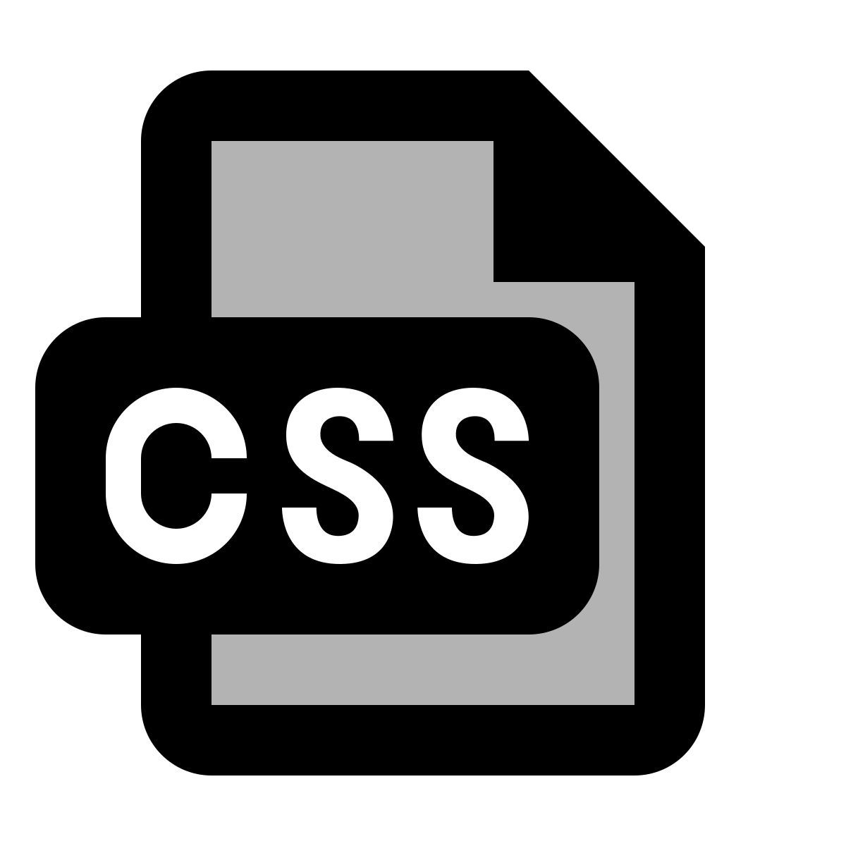 material two tone style ficheiro css icon