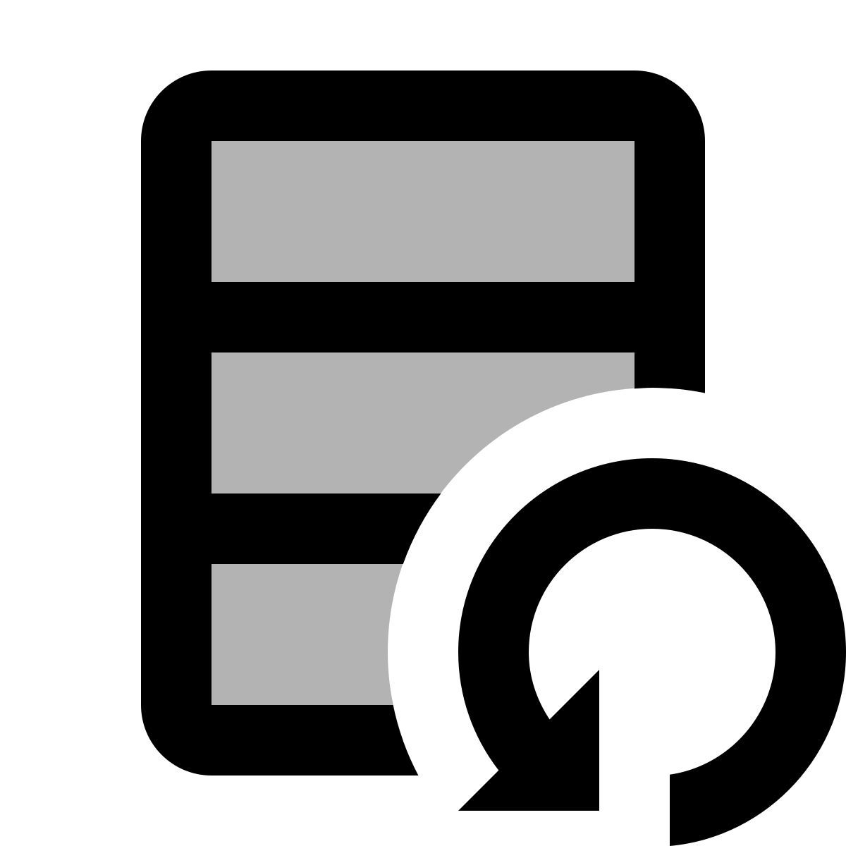 material two tone style 数据库备份 icon