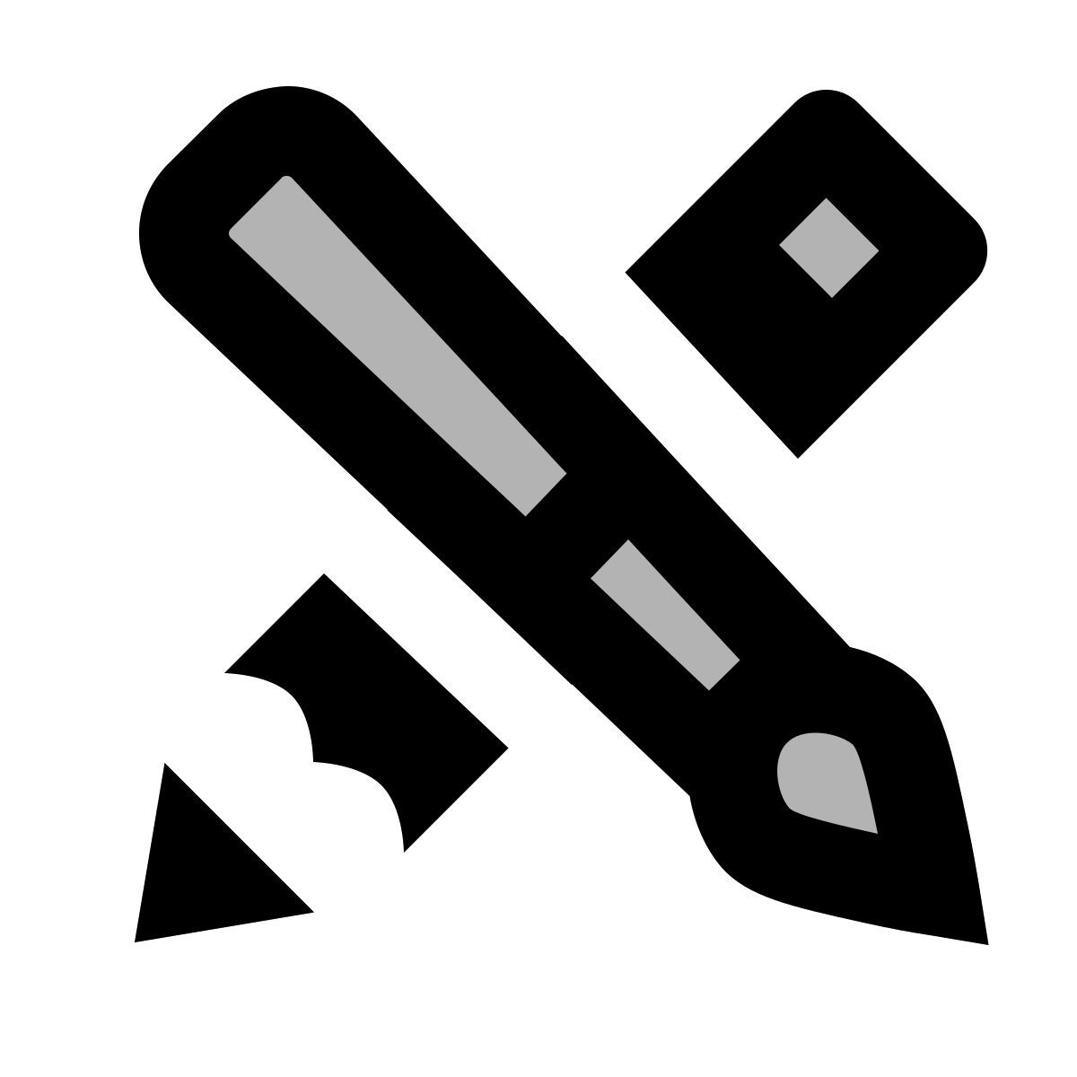 material two tone style 그림 icon