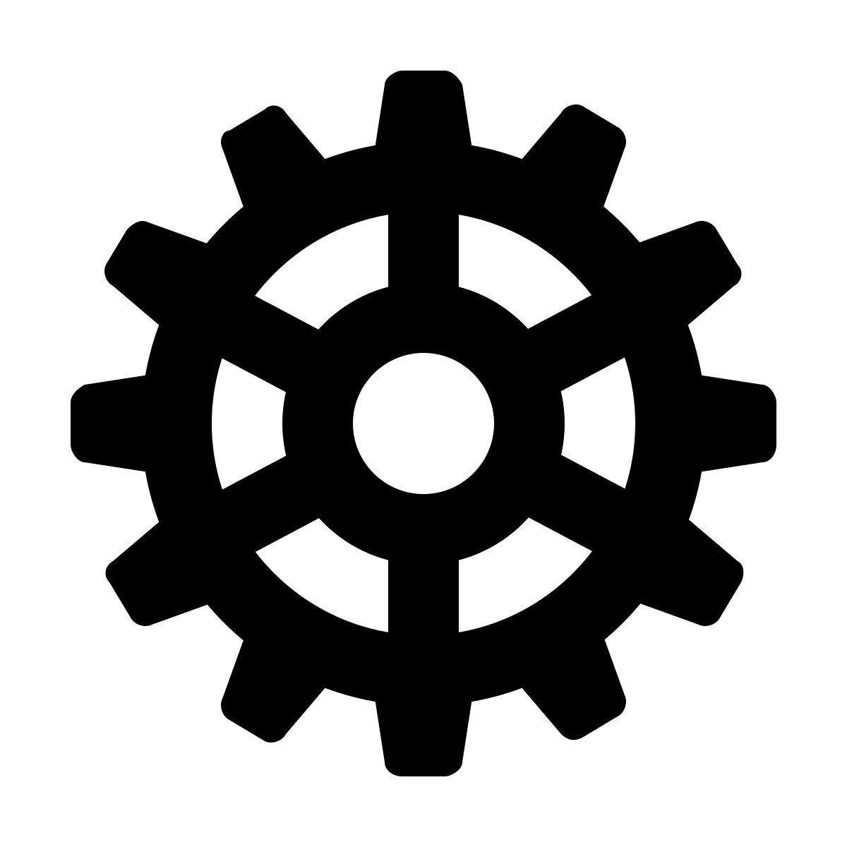 material two tone style engineering icon