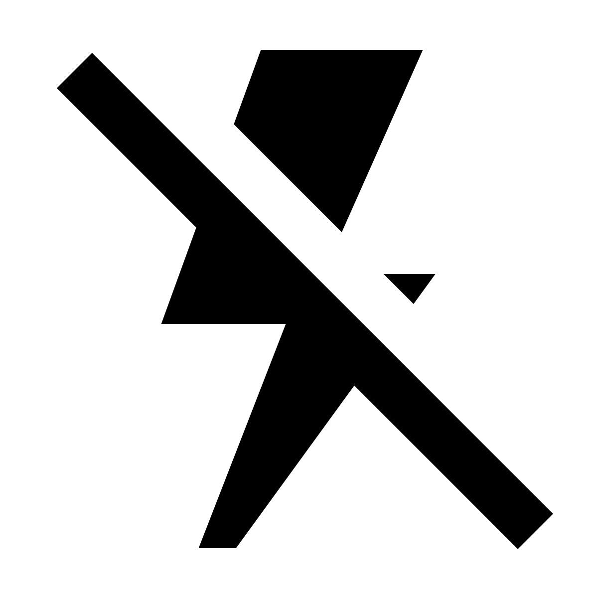 material two tone style 발광 금지 icon