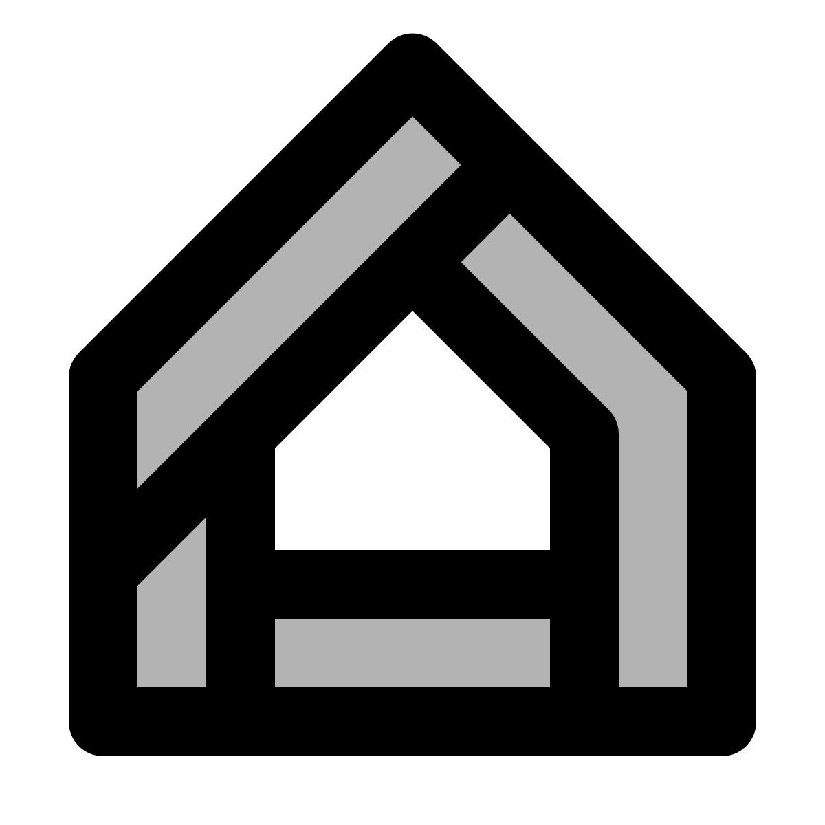 material two tone style google home icon