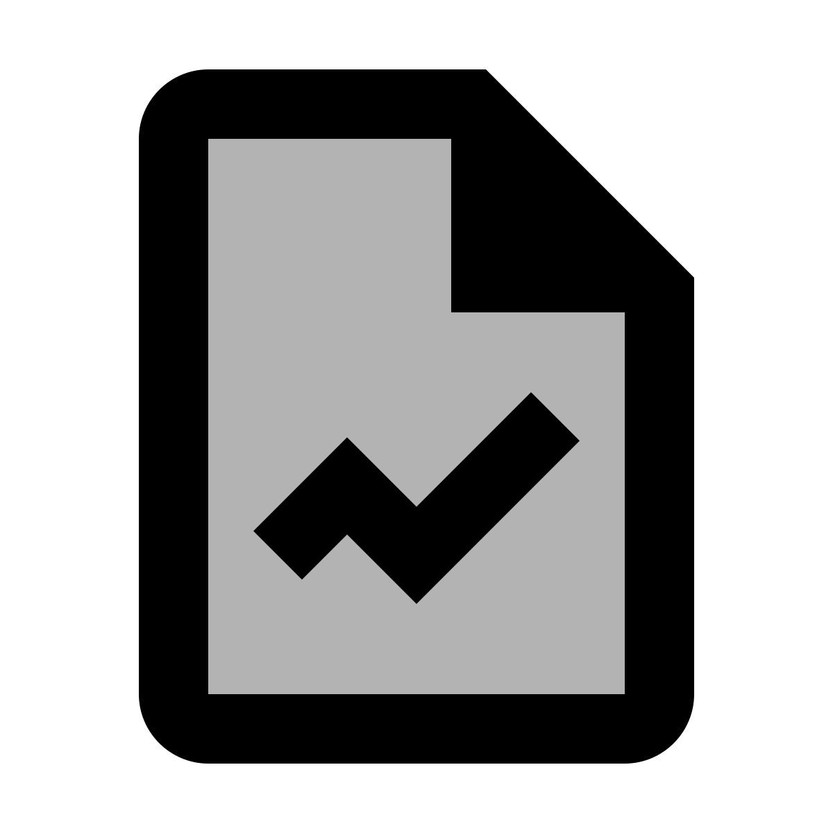 material two tone style 그래프 보고서 icon