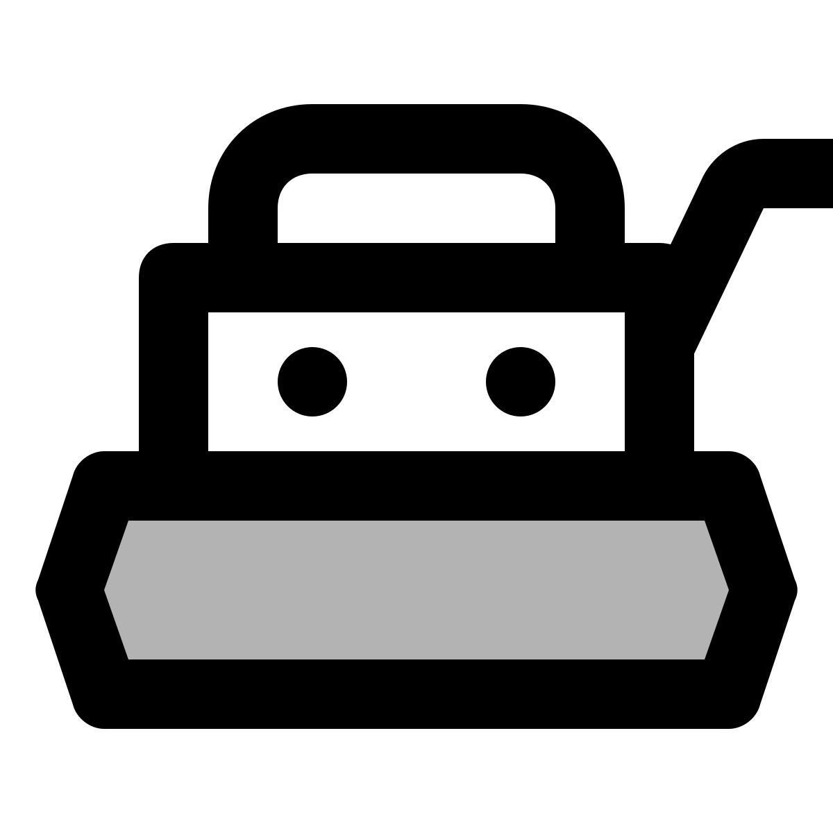 material two tone style 기계 icon