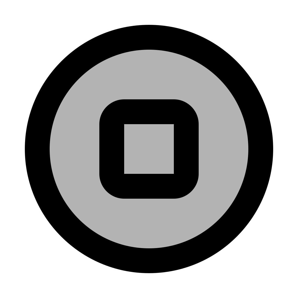 material two tone style 홈 버튼 icon