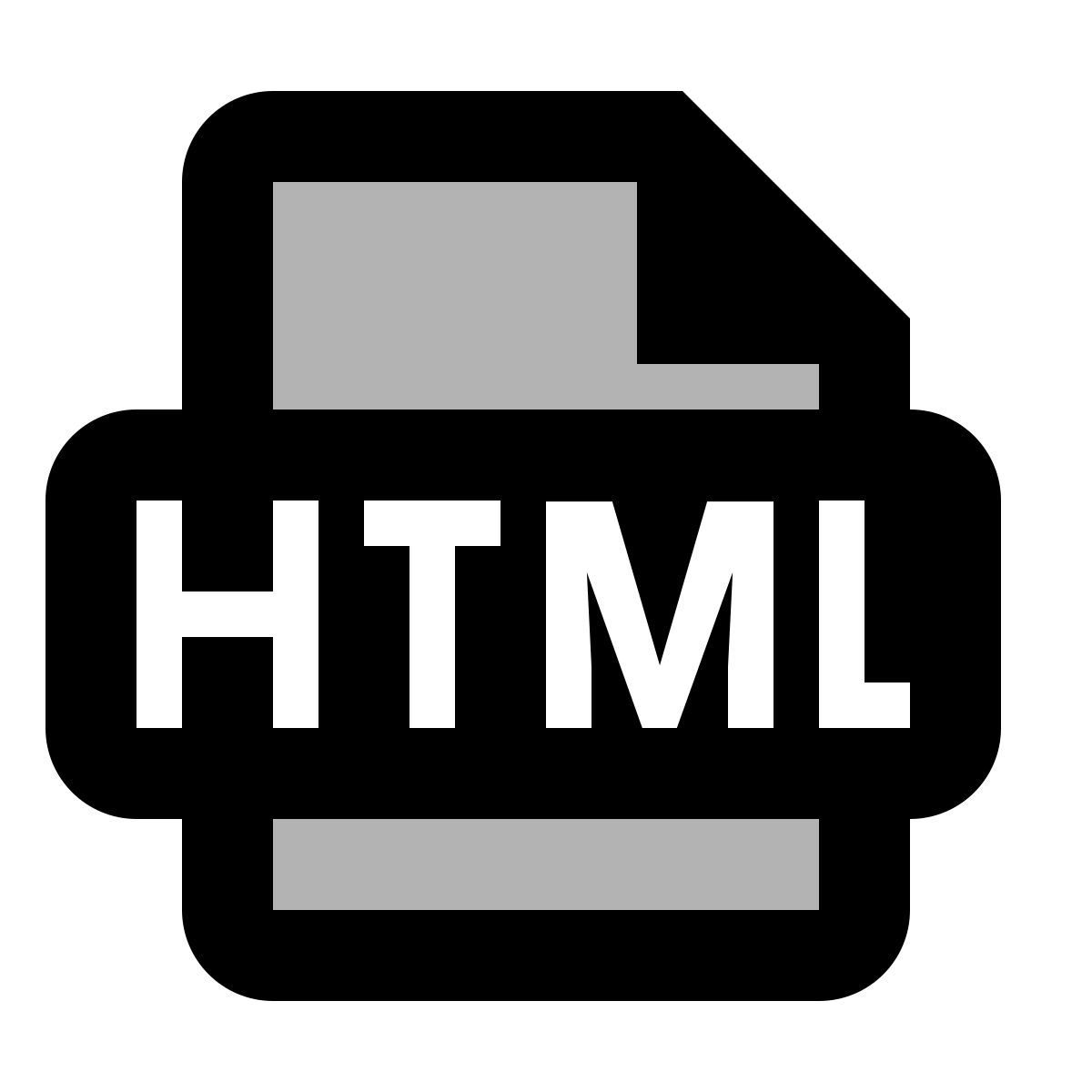 material two tone style tipo de ficheiro html icon