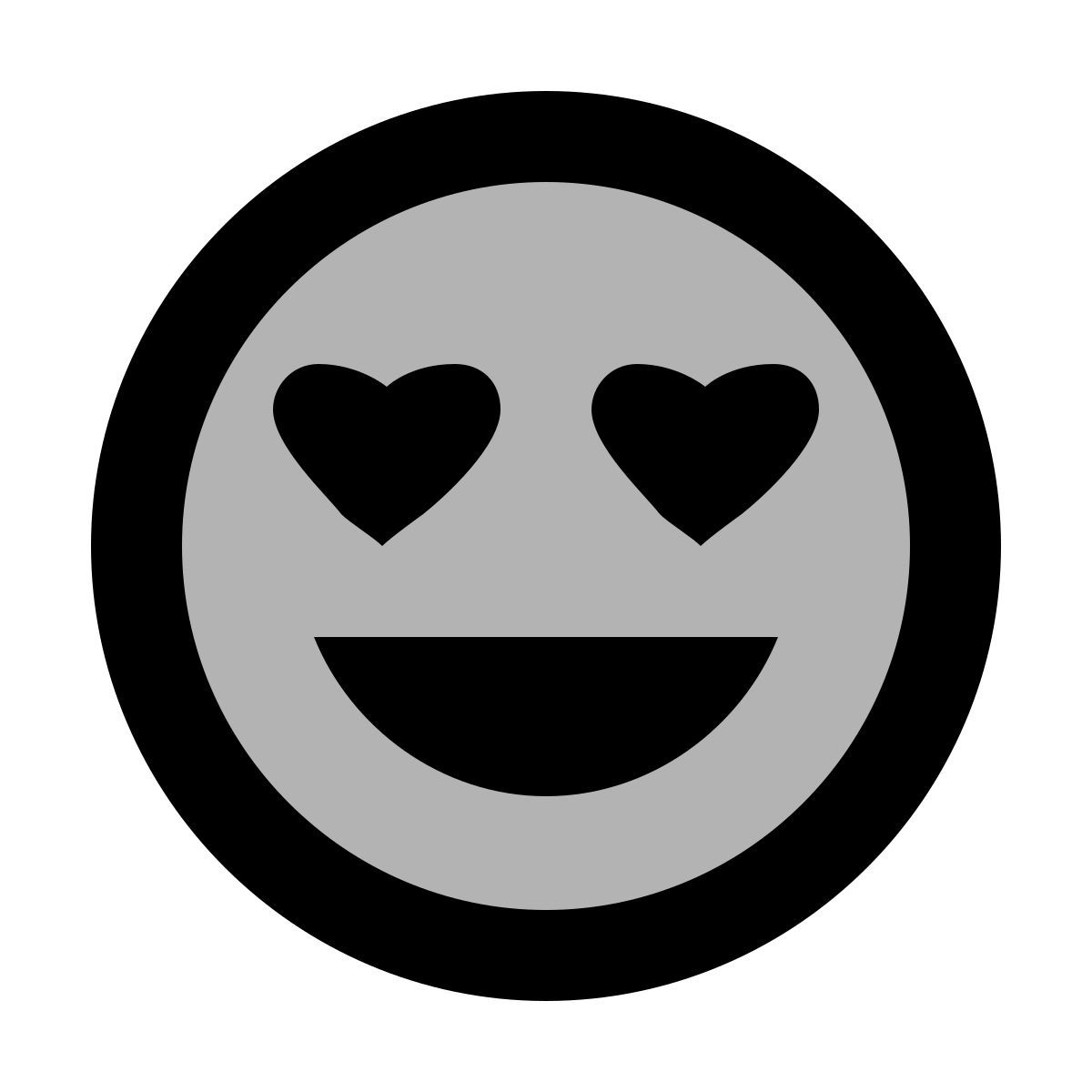 material two tone style innamorato icon