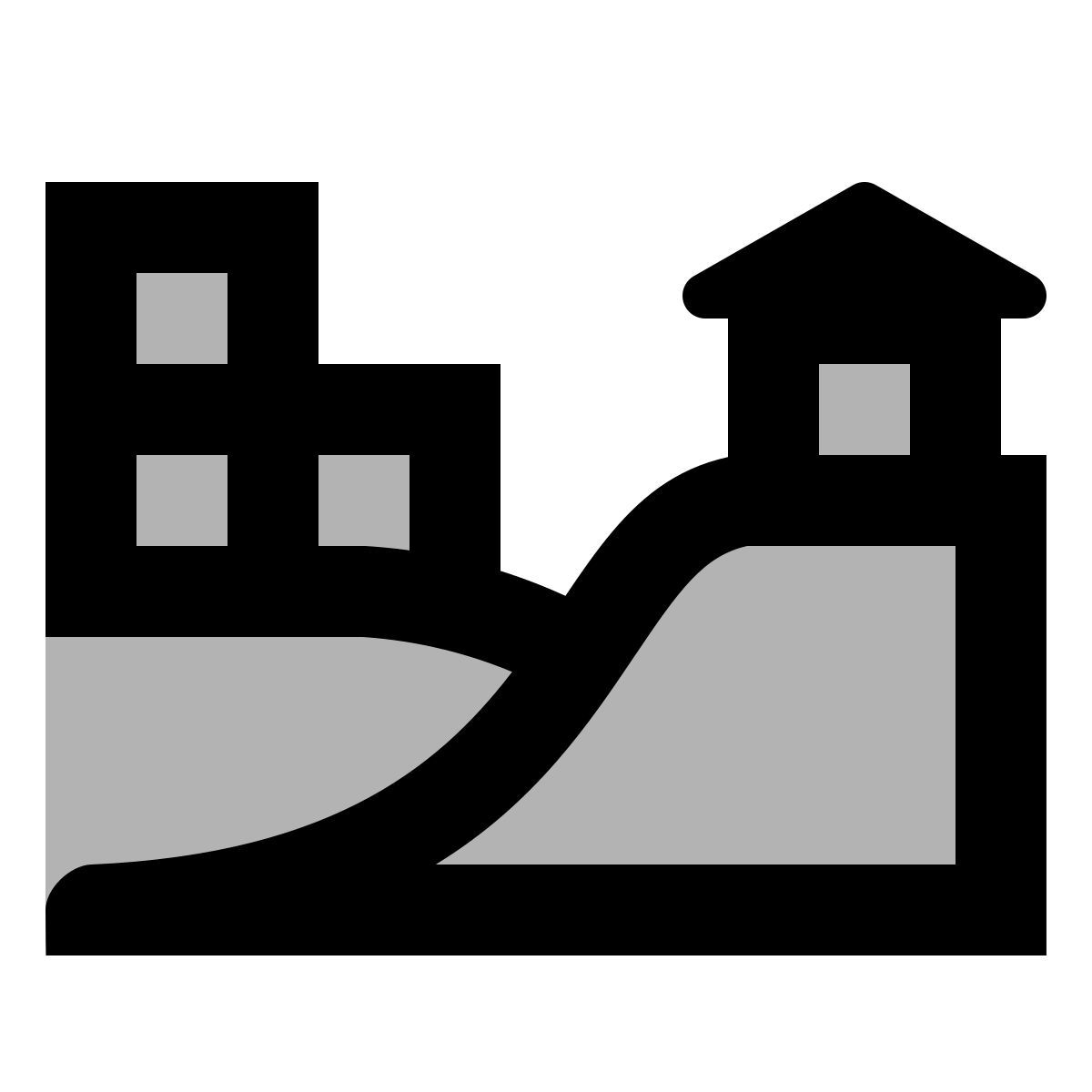 material two tone style 内陆 icon