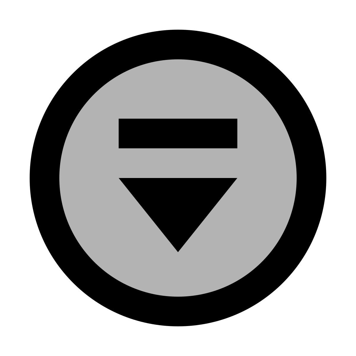 material two tone style insert button icon