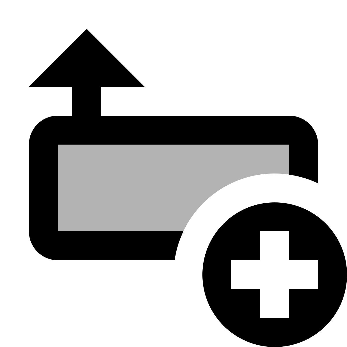 material two tone style inserisci una riga sopra icon