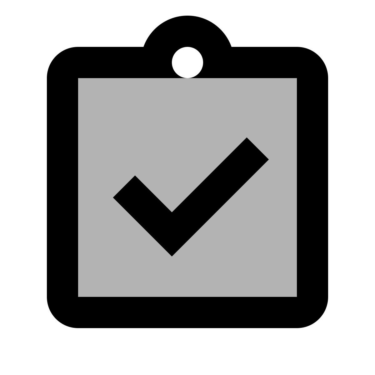 material two tone style 检查 icon