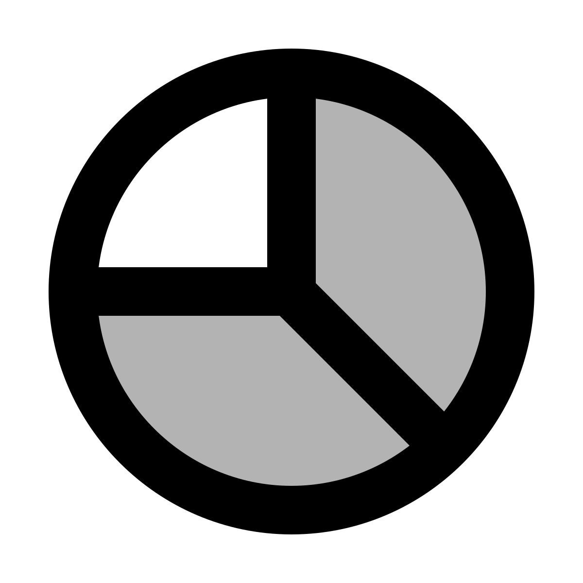 material two tone style 投资组合 icon