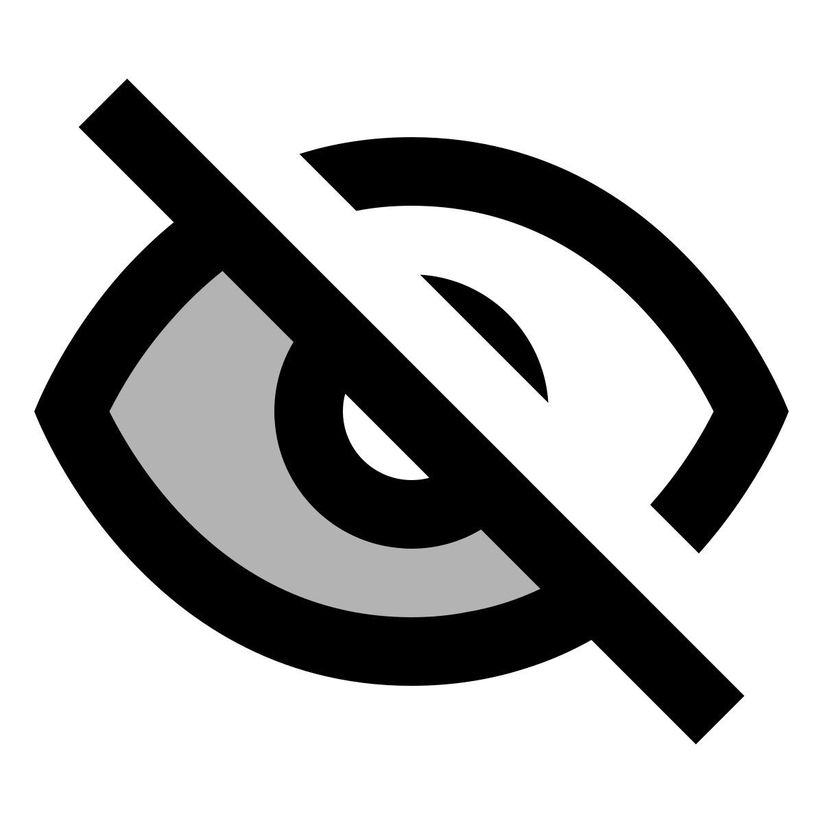 material two tone style 无形 icon