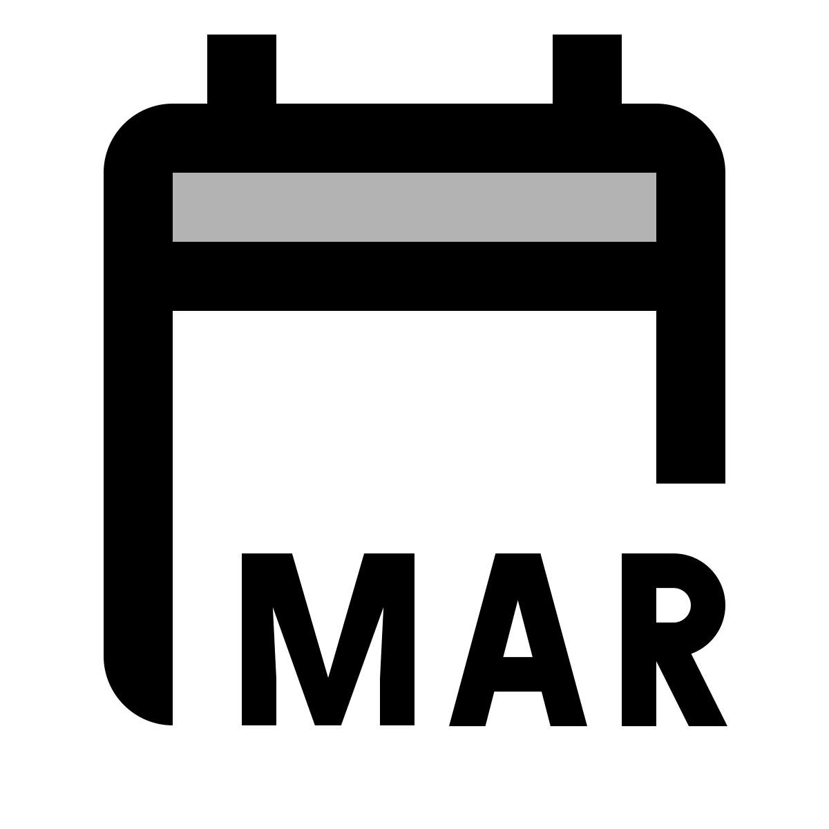 material two tone style 游行 icon