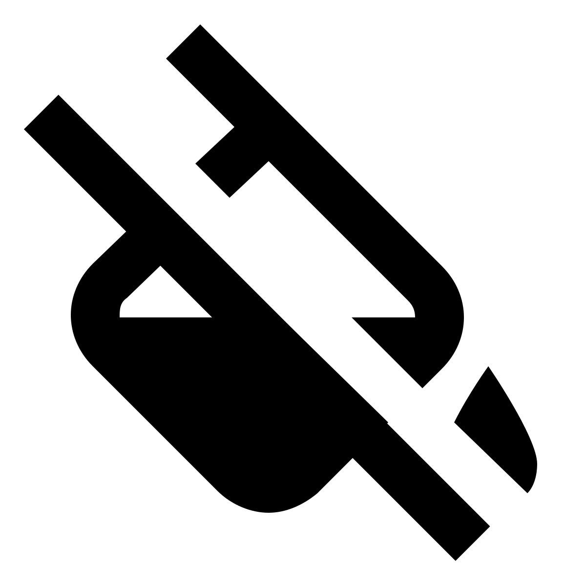 material two tone style no riempimento icon