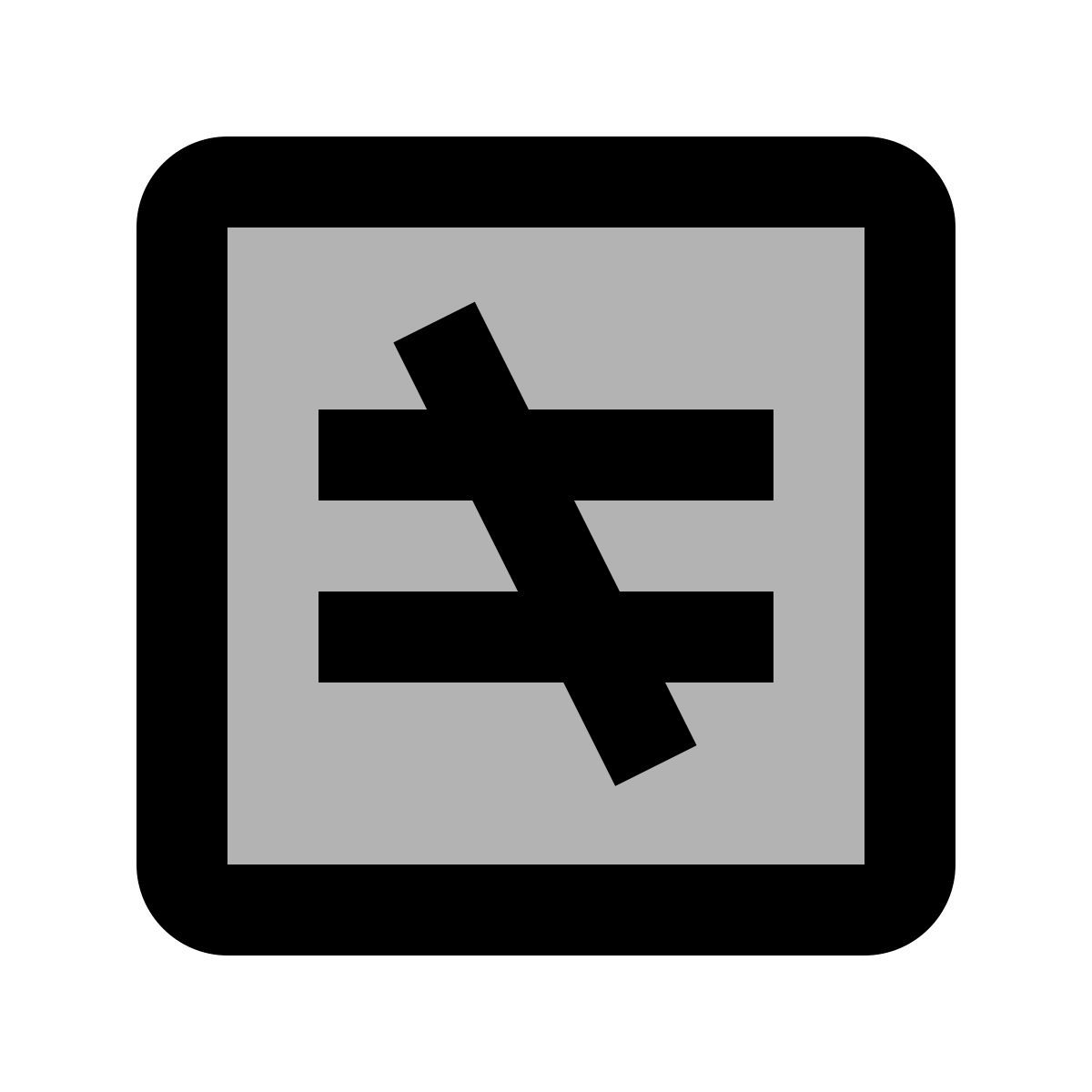 material two tone style no es igual 2 icon