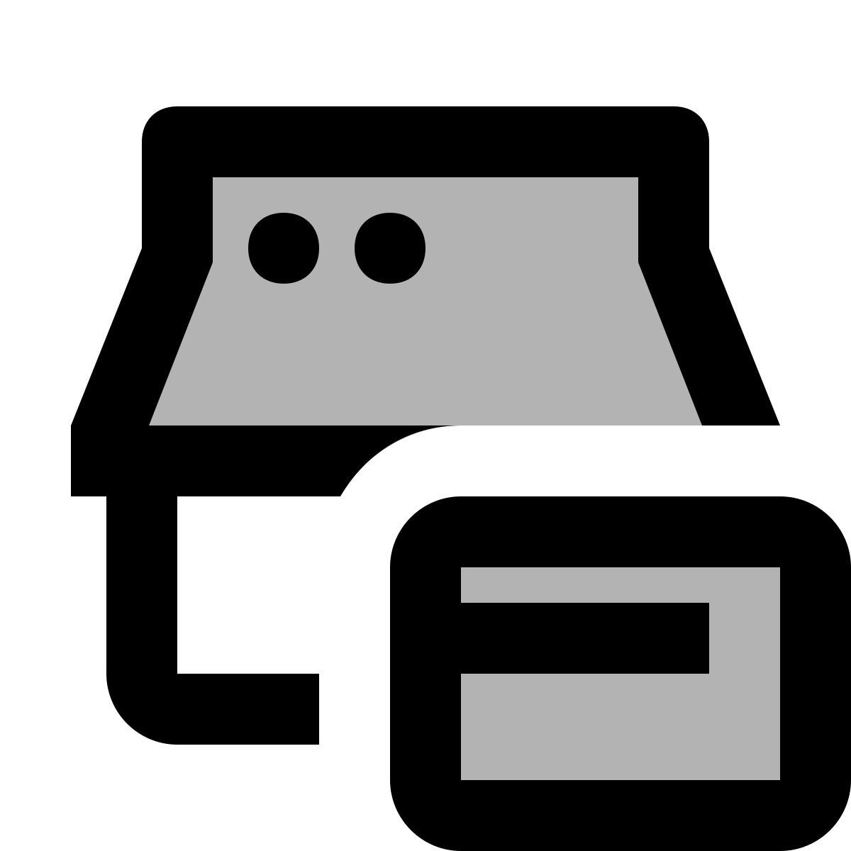 material two tone style 온라인 상점 카드 결제 icon