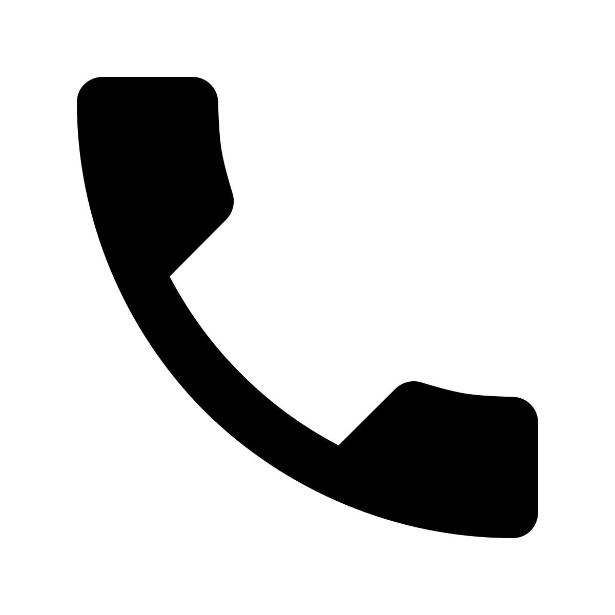 material two tone style phone icon