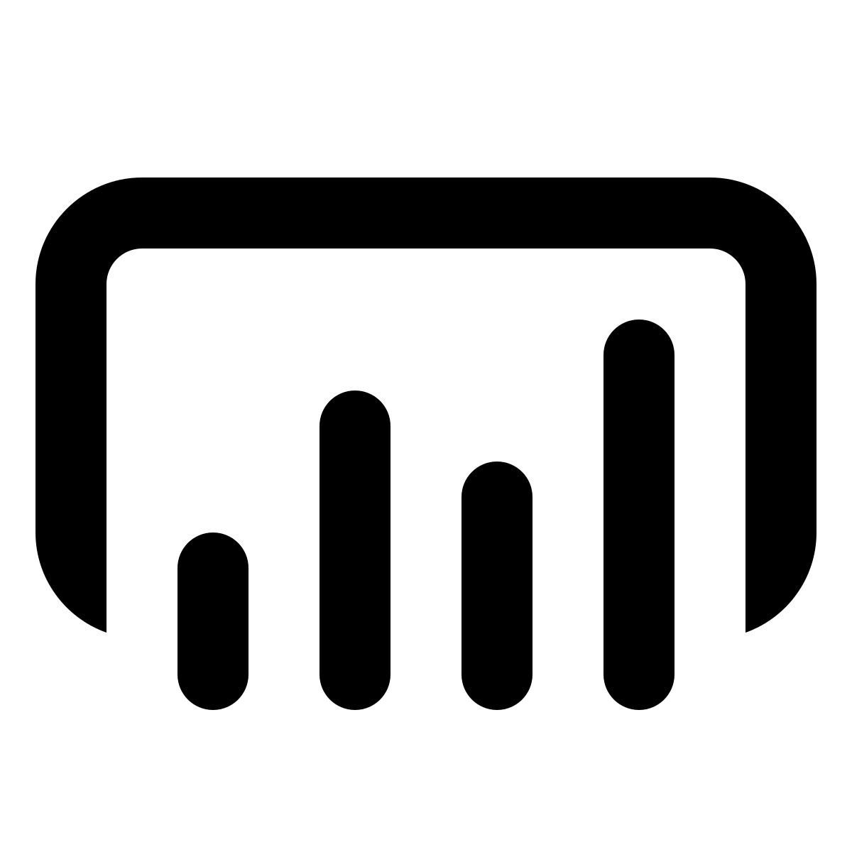 material two tone style power bi icon