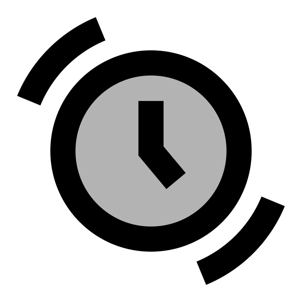 material two tone style présent icon