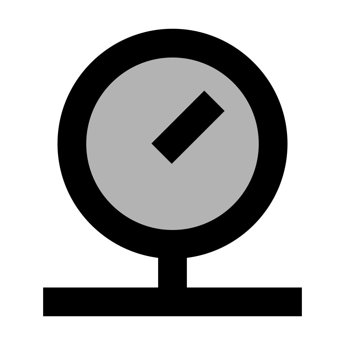 material two tone style 压力 icon