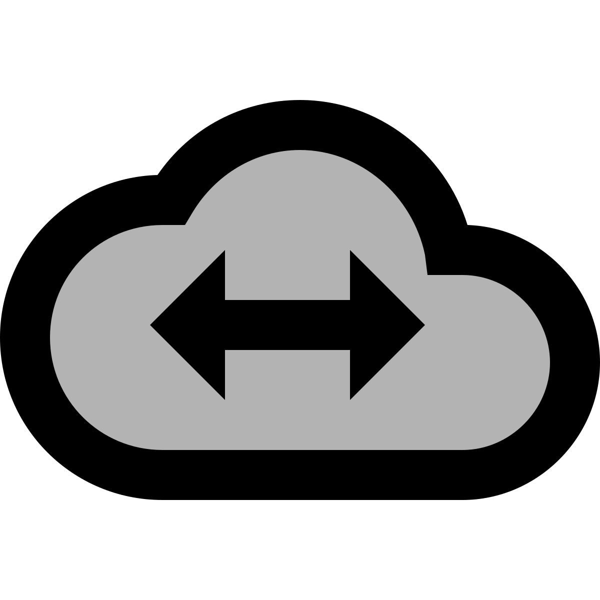 material two tone style 원격 작업 icon