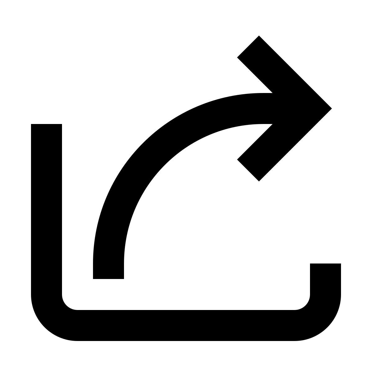 material two tone style share icon