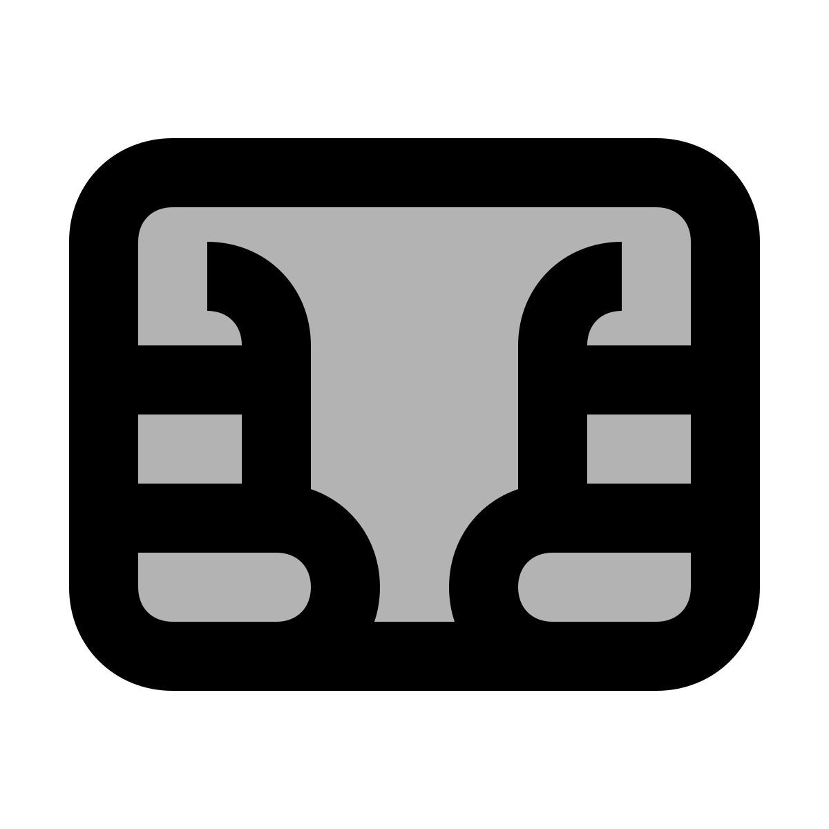 material two tone style sim卡芯片 icon