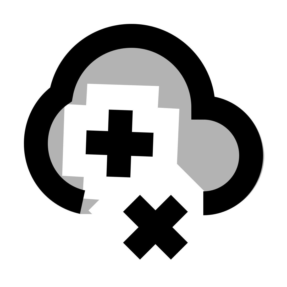 material two tone style nieve icon