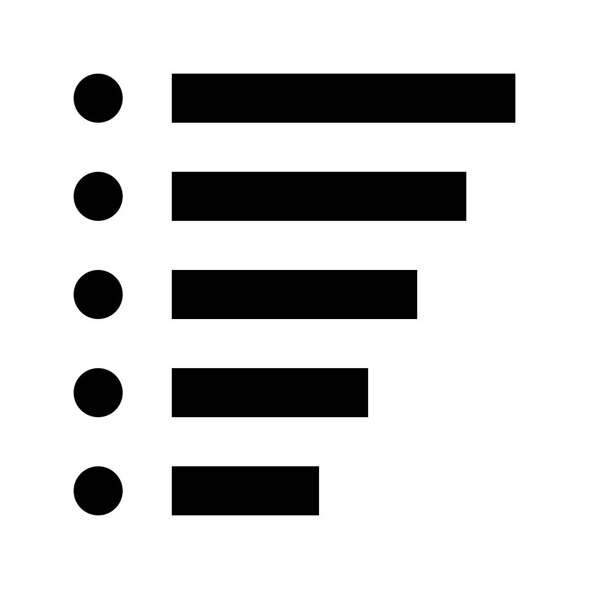 material two tone style sorting icon