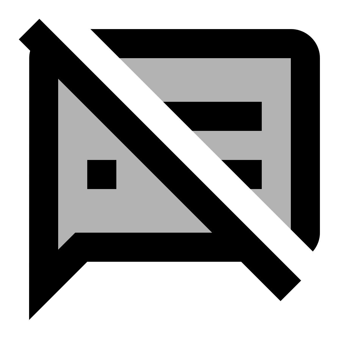 material two tone style 演讲者备注关闭 icon
