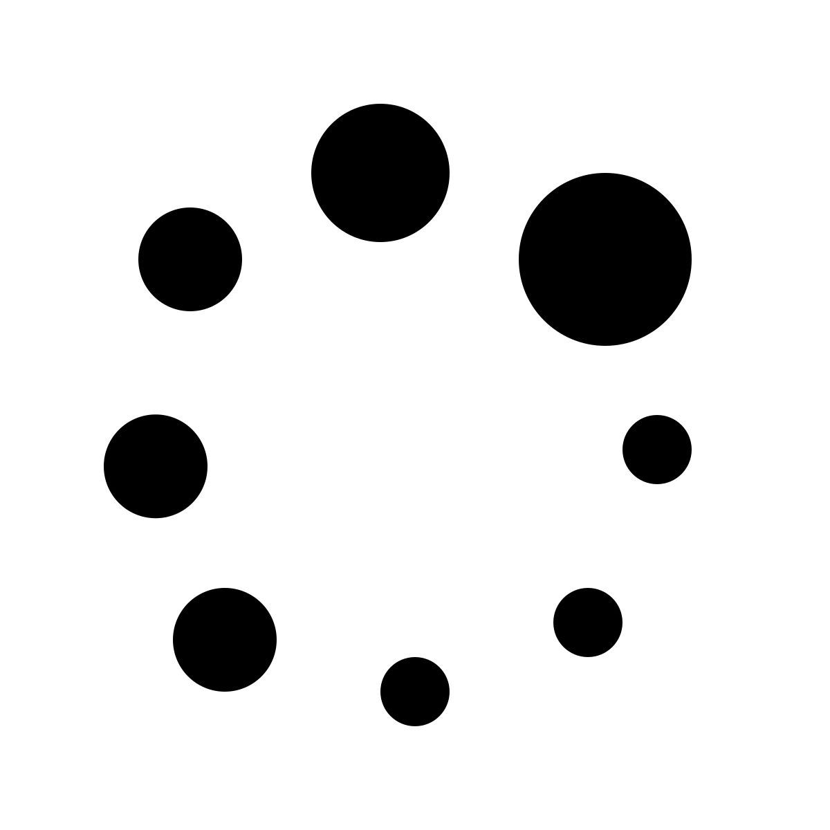 material two tone style loader icon