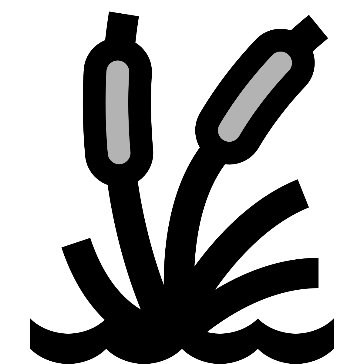 material two tone style swamp icon