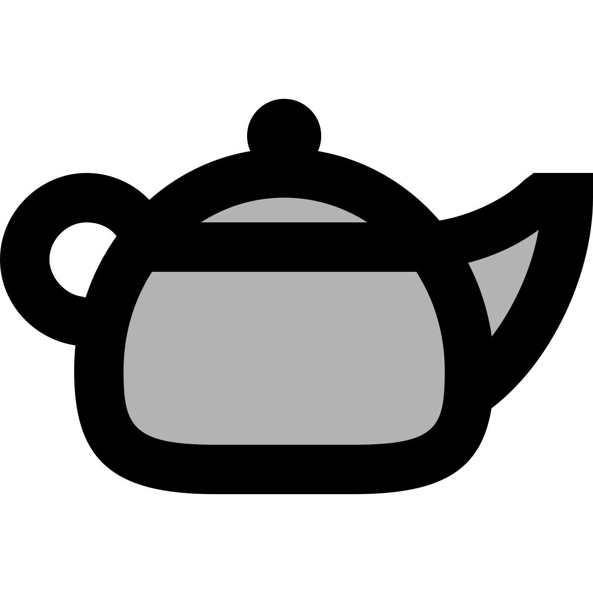 material two tone style teiera icon