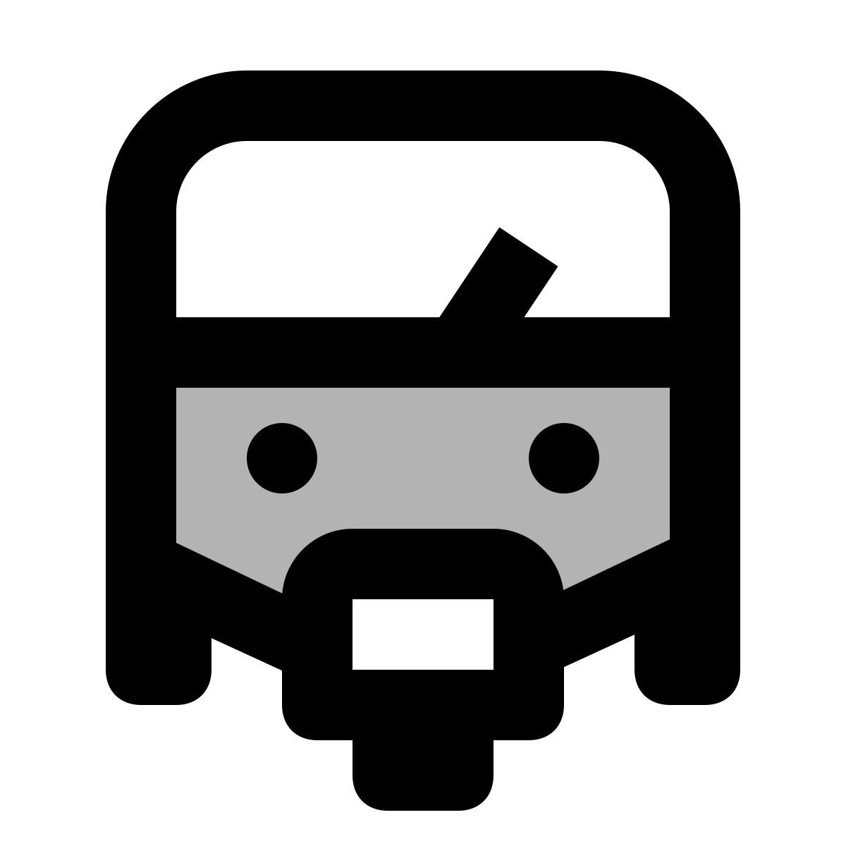 material two tone style 三轮车 icon
