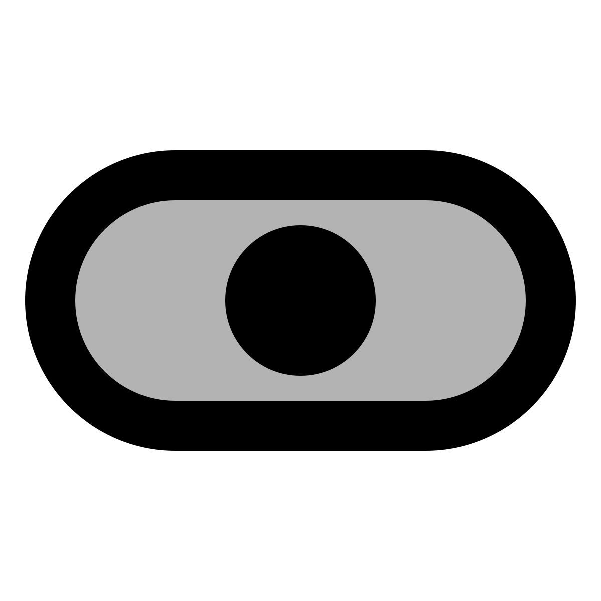 material two tone style inverseur indéterminé icon