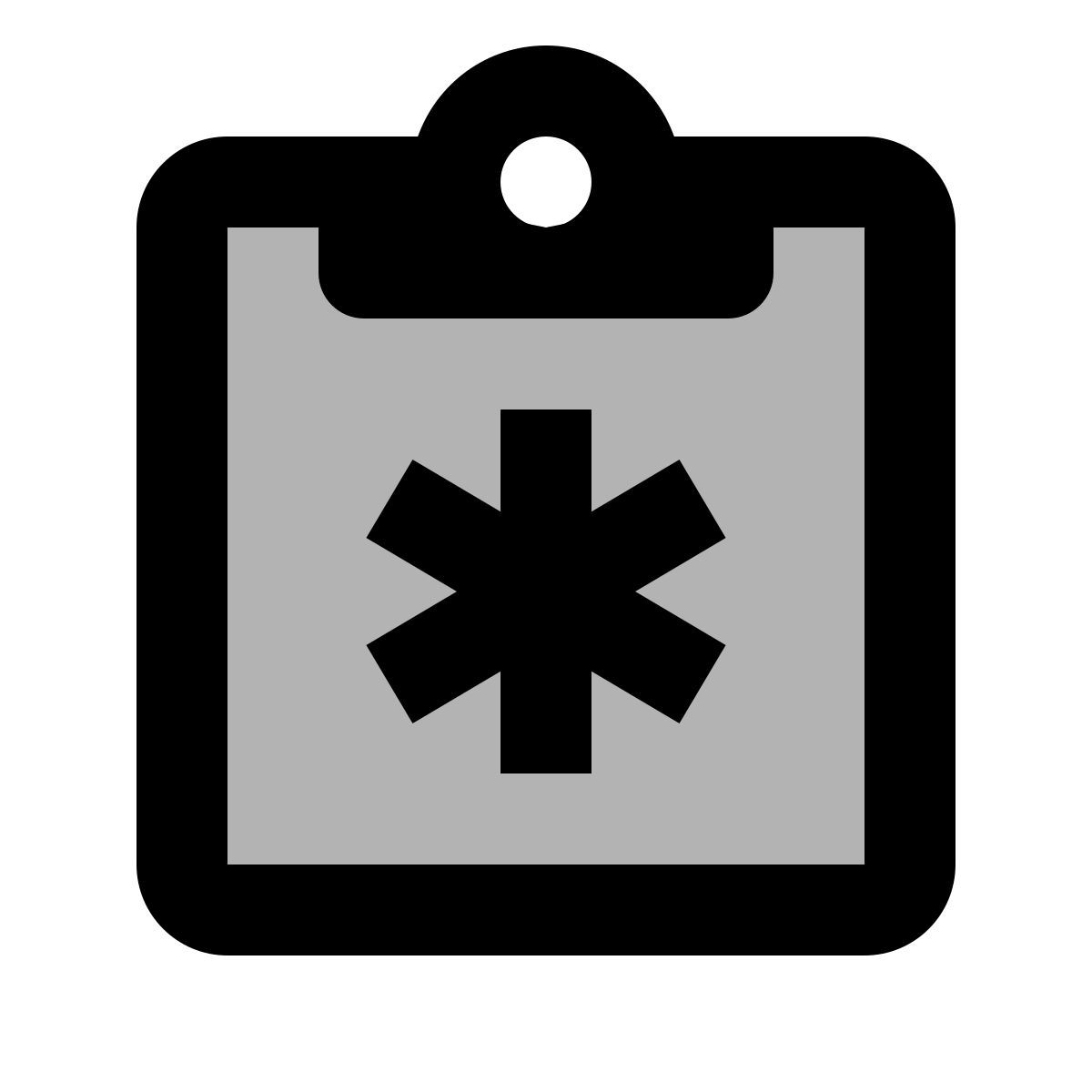 material two tone style liste de traitement icon