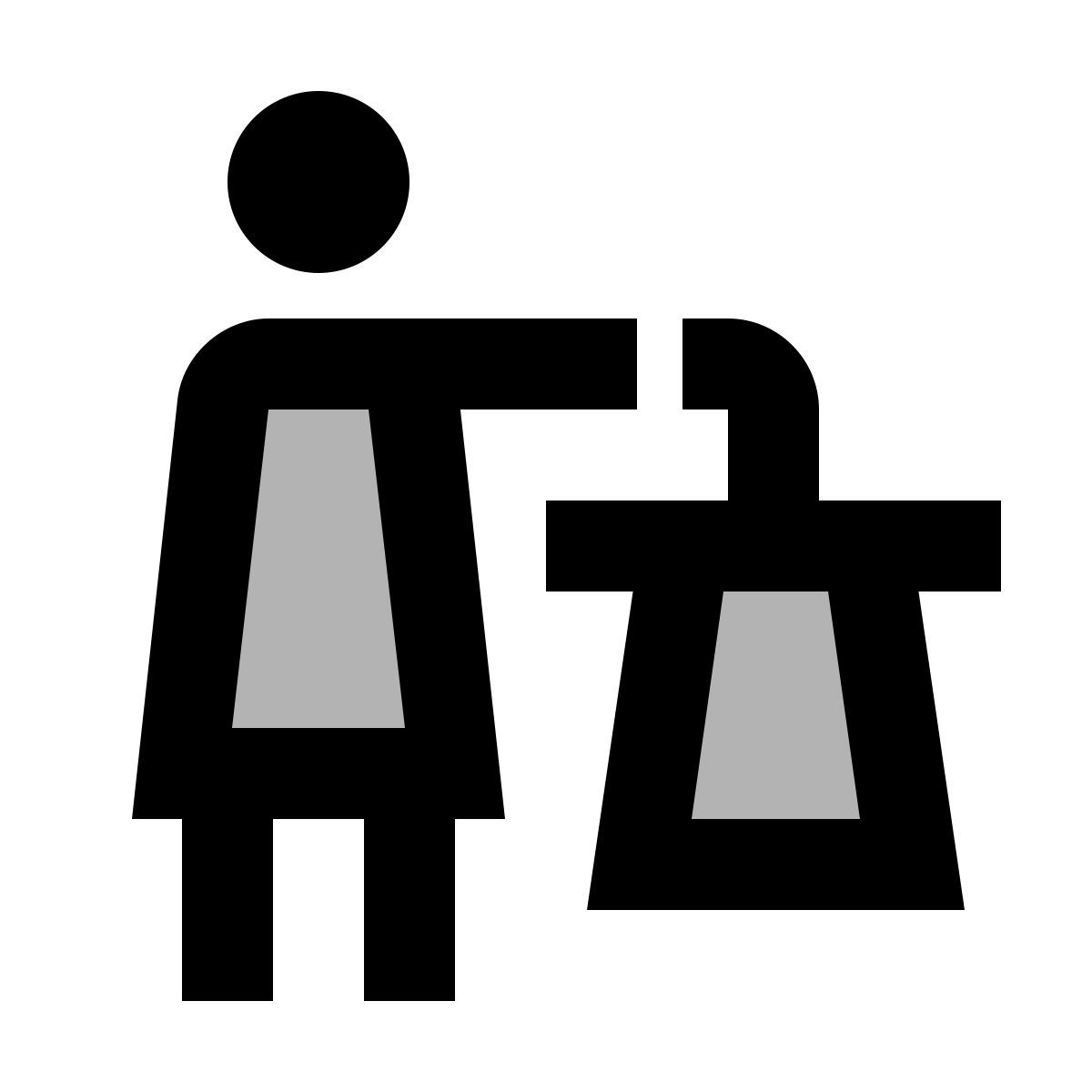 material two tone style consumer icon