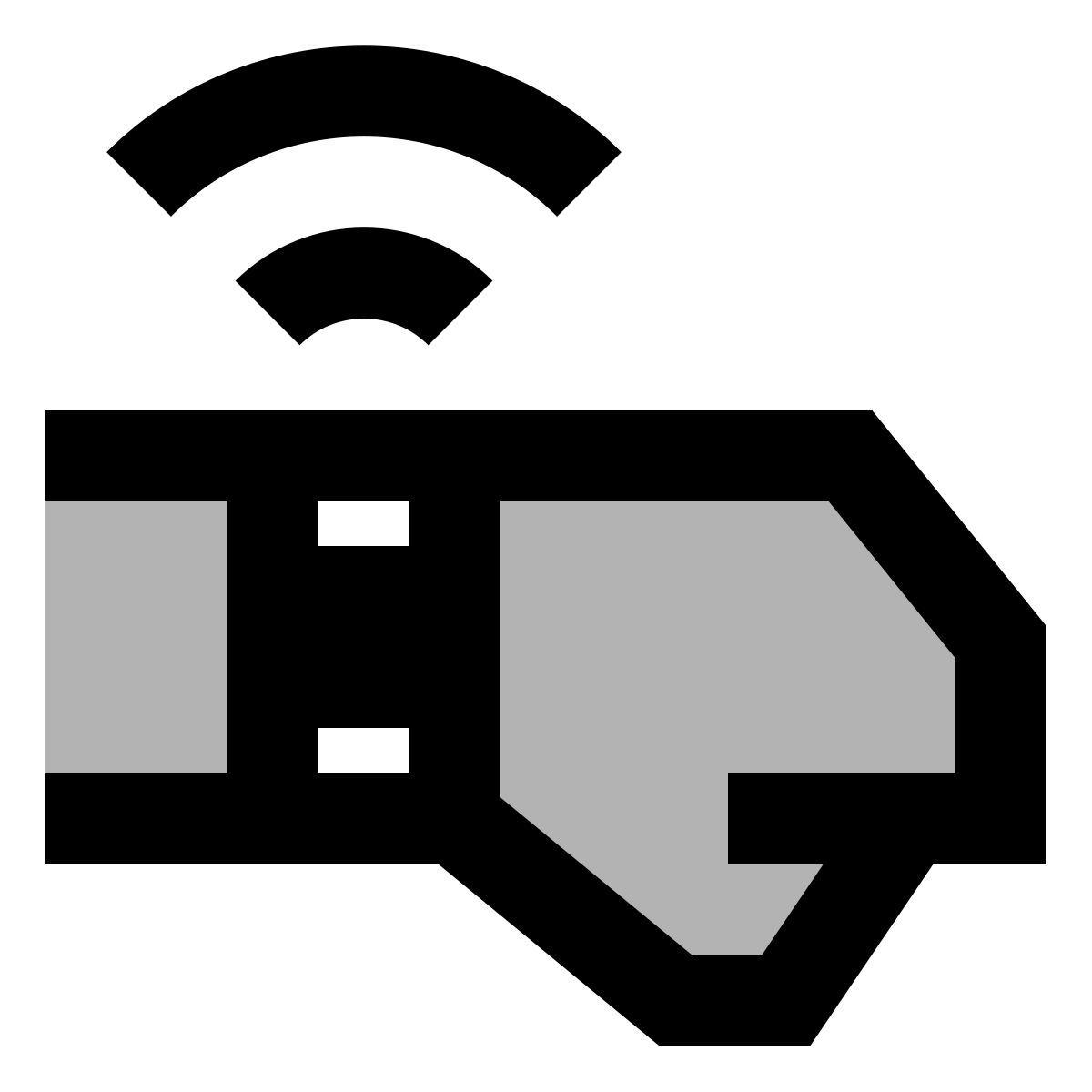 material two tone style technologie portable icon