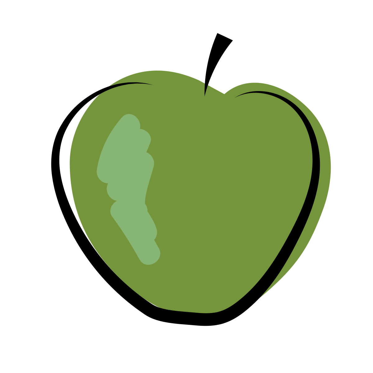 matisse style apple icon