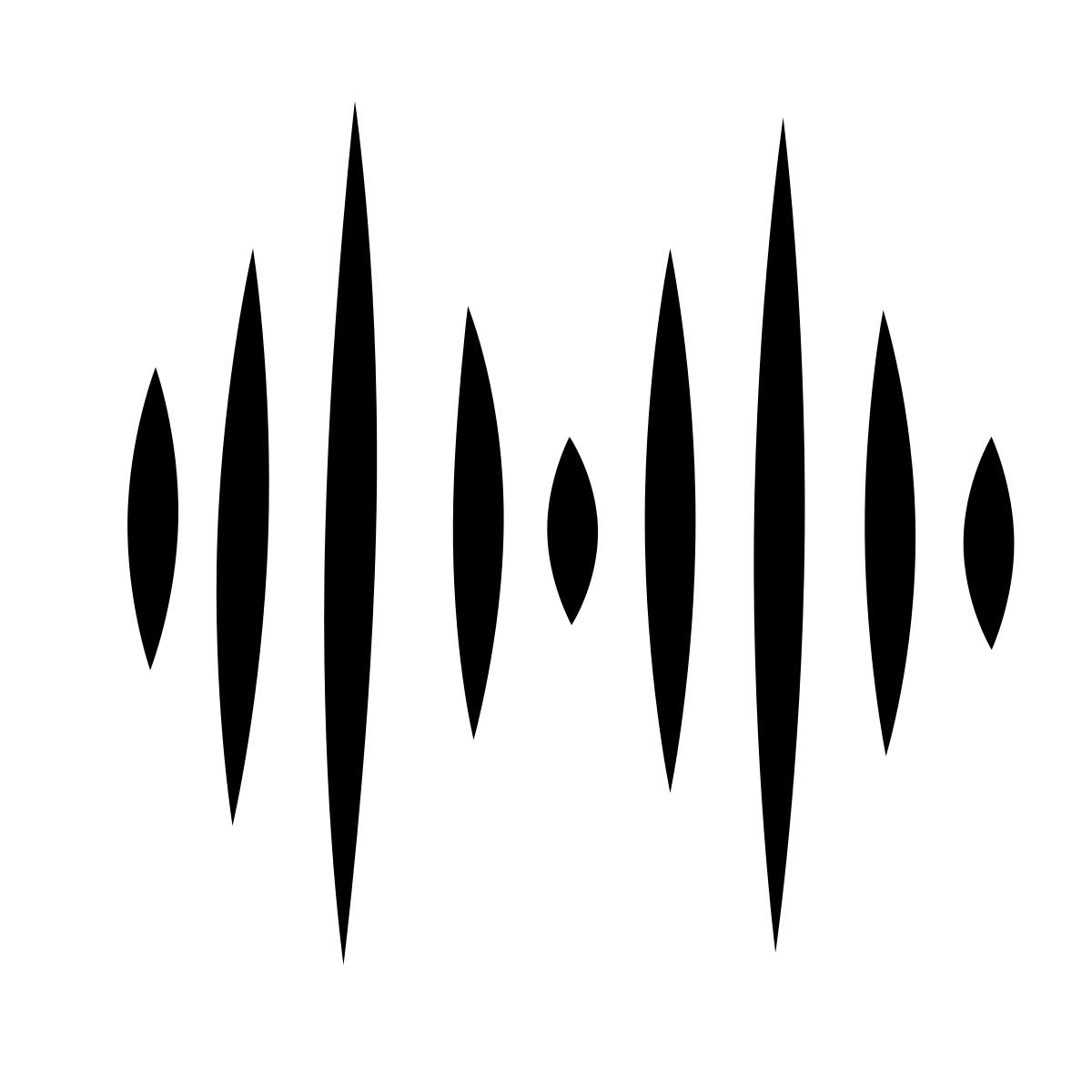 matisse style onda de sonido icon