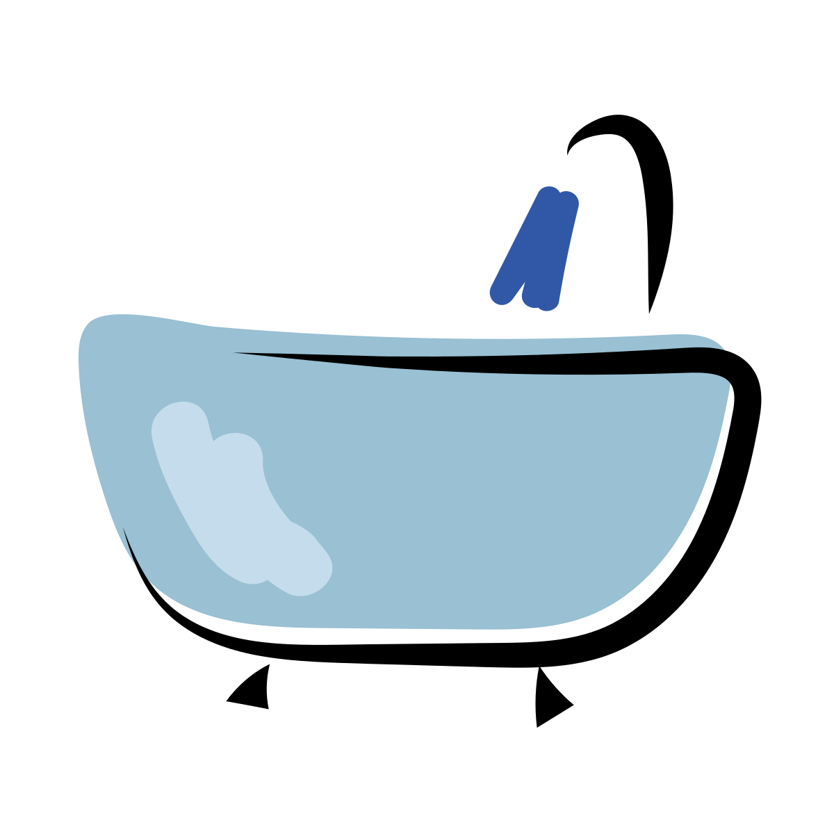 matisse style bath icon