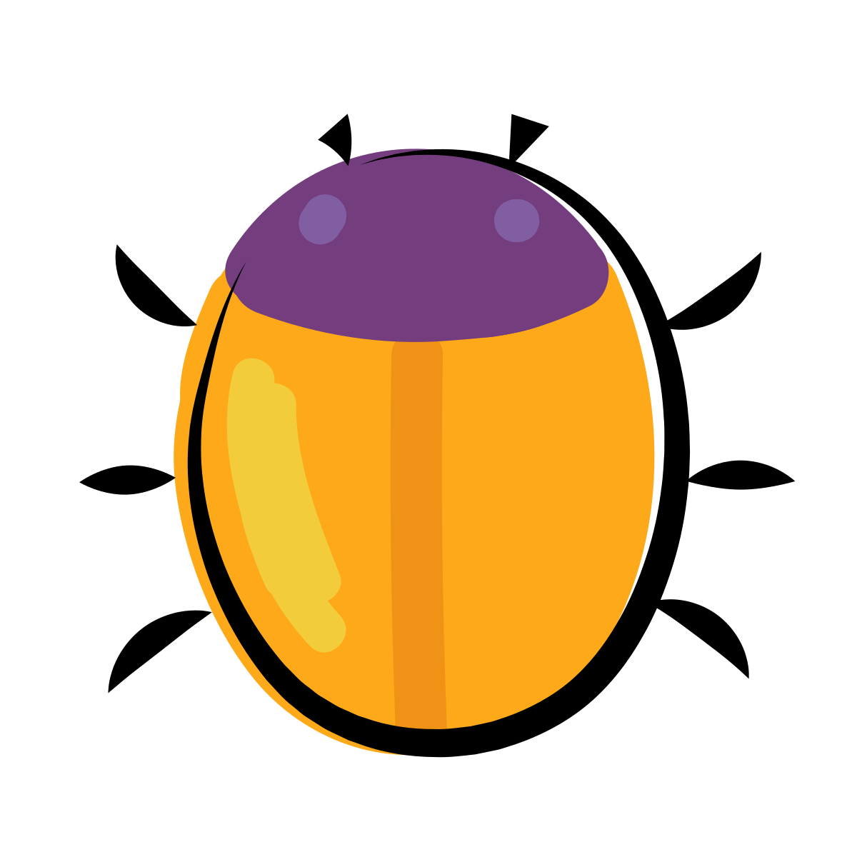 matisse style bug icon