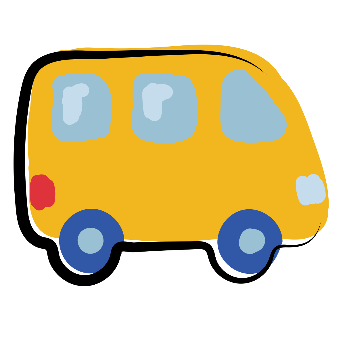 matisse style bus2 icon