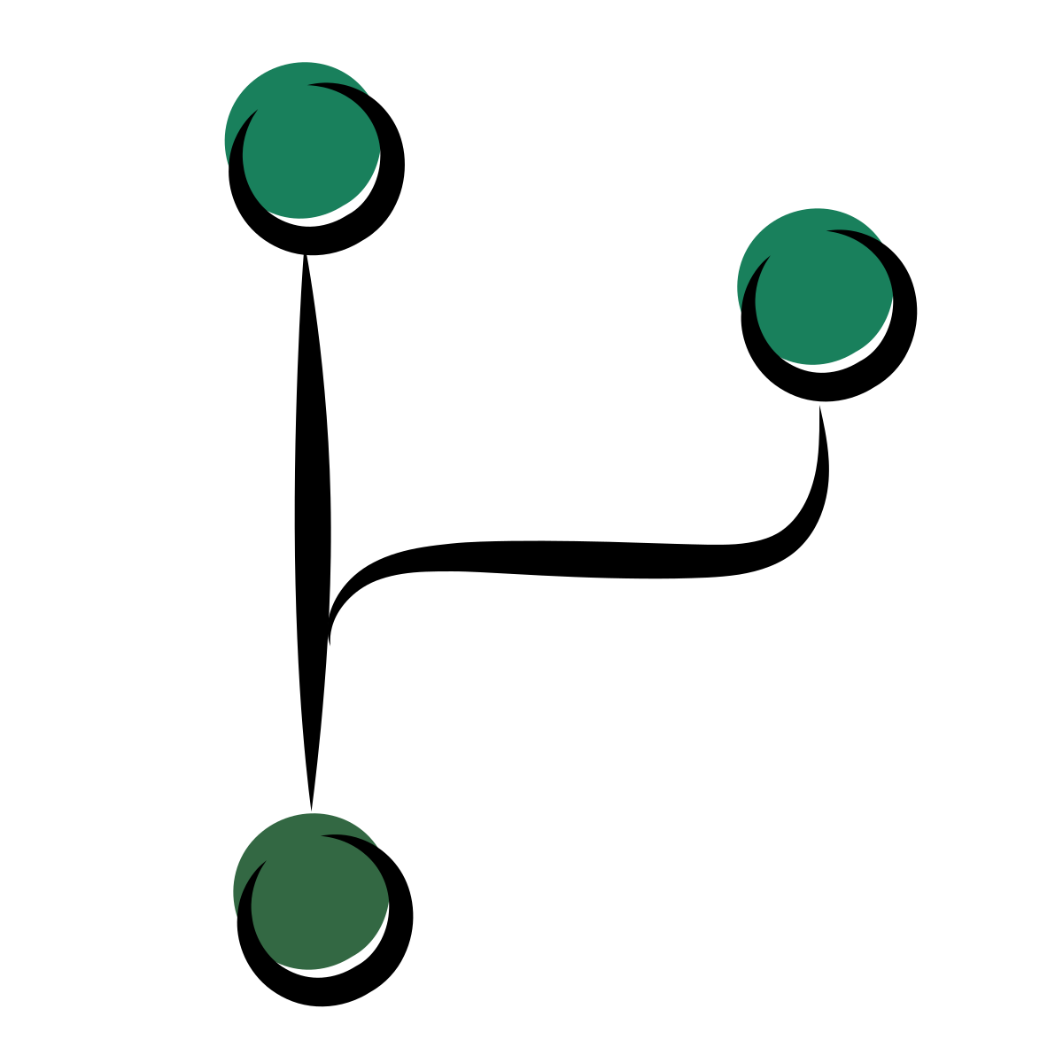 matisse style code fork icon