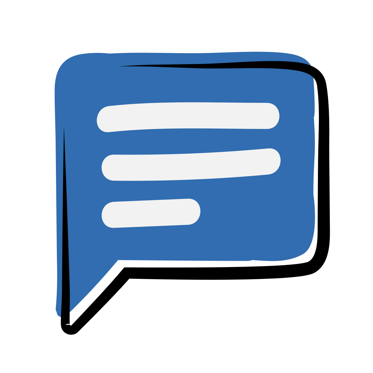 matisse style comments icon